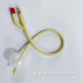 Disposable latex 2 way foley catheter